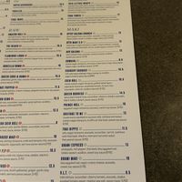 Vegan menu selections  at Blue Sushi Sake Grill in Omaha