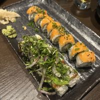 Thai Hippie and vegan phili  at Blue Sushi Sake Grill in Omaha