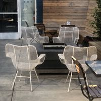 Fire pit  at Cafe Smitten in Bakersfield