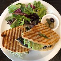 Portobello sandwich  at Cafe Smitten in Bakersfield