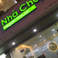 Storefront  at Achi Vegan House in Hanoi
