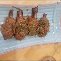 Vegan chicken drumsticks  at Achi Vegan House in Hanoi