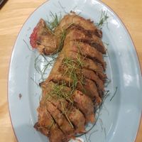 Fried chicken. Totally weird how they make it look real By adding a head? at Achi Vegan House in Hanoi
