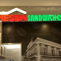 Store sign at Meson Sandwiches - Florida Mall in Orlando