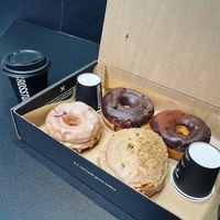   at Crosstown Doughnuts - Victoria in London