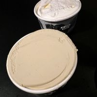 Pistachio & coconut passion fruit ice cream   at Crosstown Doughnuts - Victoria in London