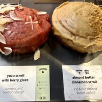 Vegan selection   at Crosstown Doughnuts - Victoria in London