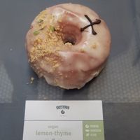 Lemon thyme at Crosstown Doughnuts - Victoria in London