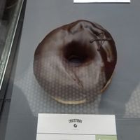 Chocolate ring at Crosstown Doughnuts - Victoria in London