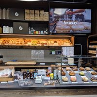 inside at Crosstown Doughnuts - Victoria in London