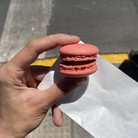 Vegan macaron😄 at Pastelería y Panadería Sinfonía in Santiago