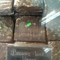 brownie at Pastelería y Panadería Sinfonía in Santiago