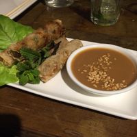 Vegetable spring rolls at Pho - Wimbledon in South West London