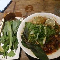 Mushroom Soup (Bún nấm rơm Huế:) at Pho - Wimbledon in South West London