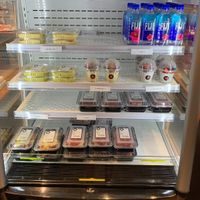 so many take home vegan options! lasagna, hummus, chia pudding at Kind Bean in Chandler
