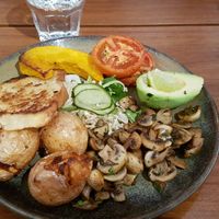 Vegan Morning Glory at Caffiend in Cairns