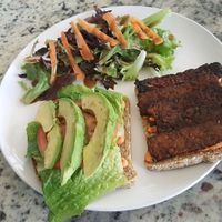 vegan BLT with avocado at Artichoke & Vine in Boca Raton