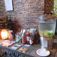 table at Artichoke & Vine in Boca Raton