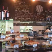 menu and counter at Artichoke & Vine in Boca Raton