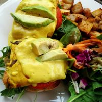 Egg Benedict at Artichoke & Vine in Boca Raton