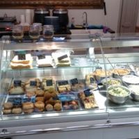 salad bar at Henderson's Shop and Salad Table in Edinburgh