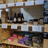 shop items at the cafe-deli-shop at Henderson's Shop and Salad Table in Edinburgh