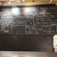 Menu at The Salad Table at Henderson's Shop and Salad Table in Edinburgh