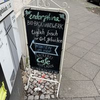 Sign   at endorphina Bio-Backkunst GmbH in Berlin