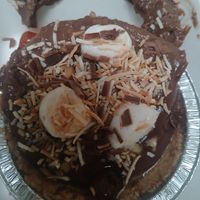 Rocky road custard pie at Great Nature Vegetarian Snacks and Grocery in Christies Beach