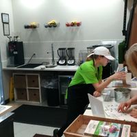 Ordering at Veggy Street in Las Vegas