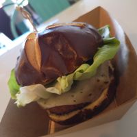 Mea Culpa Burger at Veggy Street in Las Vegas