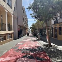 Straße, in der sich das Reformhaus befindet  at Tente En Pie in Fuerteventura