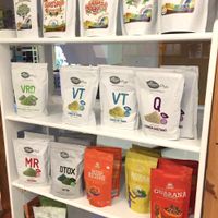 Great choice of superfoods at Tente en Pie at Tente En Pie in Fuerteventura