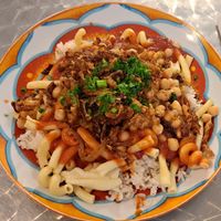 Simpel, günstig und lecker 😋 at Kuschari König in Cologne