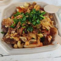 Small portion at Kuschari König in Cologne