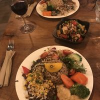 Beautiful food at Vantra Vegan in London