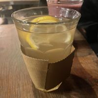 Hot tea  at Vantra Vegan in London