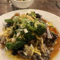 Mushroom magic (w mashed potatoes in the back)  at Vantra Vegan in London