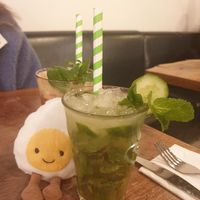 Mojito was okkk at Vantra Vegan in London