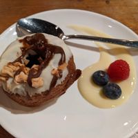 Doughnut at Vantra Vegan in London