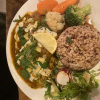 Curry   at Vantra Vegan in London