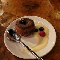 Gluten free dessert at Vantra Vegan in London