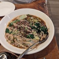Dan Dan noodles at Vantra Vegan in London