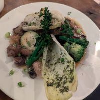 Mushrooms at Vantra Vegan in London