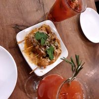 the satay were SO good at Vantra Vegan in London