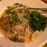 Noodle dish at Vantra Vegan in London
