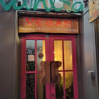 Entrance at Vantra Vegan in London