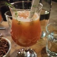 Mocktail at Vantra Vegan in London