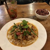 Curry   at Vantra Vegan in London