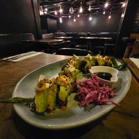 Dragon Roll. at Vantra Vegan in London